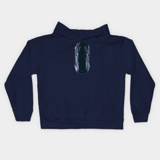 Futuristic Car Abstract Art Kids Hoodie